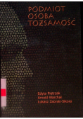 Podmiot osoba tożsamość