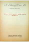 Prawo hipoteczne królestwa polskiego