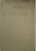 Zarys dyplomatyki osmańsko - tureckiej