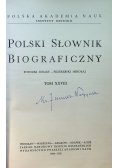 Polski słownik biograficzny tom XXVIII