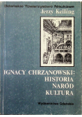 Ignacy Chrzanowski historia naród kultura