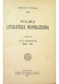 Polska literatura współczesna, 1912 r.