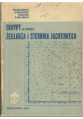 Skrypt na stopie żeglarza i sternika jachtowego