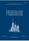Kwartalnik architektury i urbanistyki tom XLVI Zeszyt 3