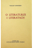 O literaturze i literatach, 1948 r.