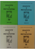 Zeszyty z metafizyki 4 tomy