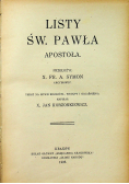Listy Św Pawła Apostoła 1928 r.