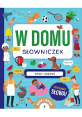 W domu. Słowniczek polsko-angielski. Książka z wysuwankami