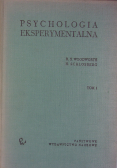 Psychologia Eksperymentalna Tom I