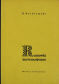 Rozrywki Matematyczne