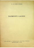 Elementy Łaciny