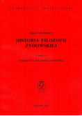 Historia filozofii żydowskiej Część 1