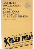 Prasa codzienna Warszawy w latach 1918 - 1939