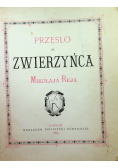 Przęsło ze zwierzyńca 1884 r