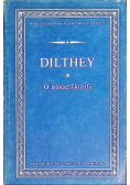Dilthey O istocie filozofii