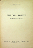 Teologia Koranu Wykład systematyczny