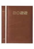 Terminarz 2022 A5 Standard brązowy