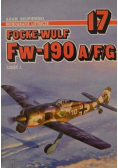 Monografie lotnicze 17 Focke - Wulf Fw - 190 A / F / G Część I