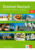 Dreimal Deutsch Lesebuch NEU z płytą CD