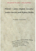 Miłość jeden kłębek nerwów żaden taniec pod Rybią Skałą