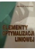 Elementy optymalizacji liniowej