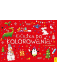 Książka do kolorowania z bałwankiem