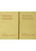 Platona Państwo Tom I i II