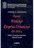 Sejmiki Wielkiego Księstwa Litewskiego XVI - XVIII w