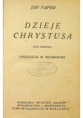 Dzieje Chrystusa Cykl 1 1922 r.