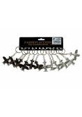 Brelok samolot metalowy (12szt)