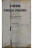 Słownik grecko polski 1929 r
