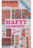 Hafty europejskie część I