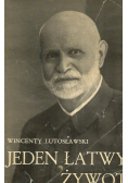 Jeden Łatwy Żywot 1933 r. + Autograf Lutosławski