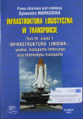 Infrastruktura logistyczna w transporcie Tom III Część 1