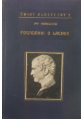 Pogadanki o Łacinie 1930 r