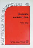 Ekonomia matematyczna