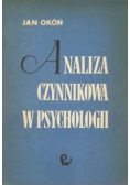 Analiza czynnikowa w psychologii