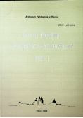 Płocki Rocznik historyczno archiwalny Tom I