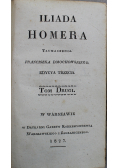 Iliada Homera 1827 r