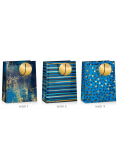 Torba prezentowa Grand Deep Blue 23x18x10cm MIX