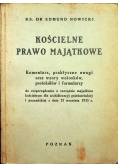 Kościelne prawo majątkowe 1936 r