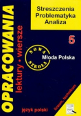 Opracowania 5 lektur Młoda Polska Lektury wiersze