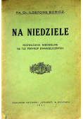 Na niedziele rozważania niedzielne na tle perykop ewangelicznych 1931 r.