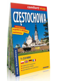 Częstochowa plan miasta 1:22 000