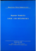 Logic and metaphysics