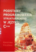 Podstawy programowania strukturalnego w języku C + +