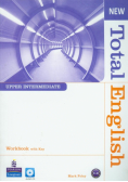 New Total English Upper-Intermediate Workbook with CD