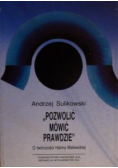 Pozwolić mówić prawdzie o twórczości Hanny Malewskiej