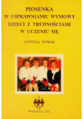 Piosenka w usprawnianiu wymowy dzieci z trudnościami w uczeniu się