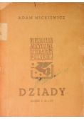 Dziady, Część I, II i IV 1946 r.